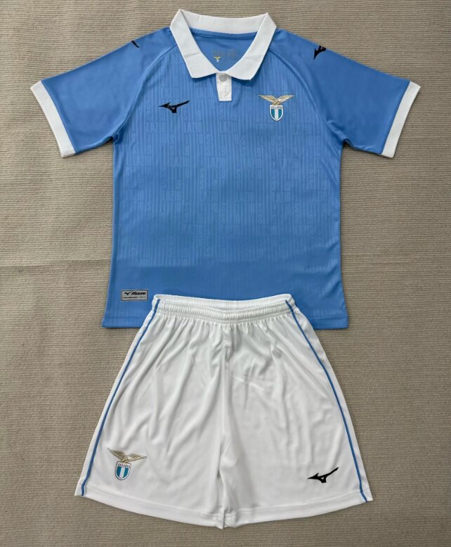 Kids-Lazio 26/27 Home Soccer Jersey